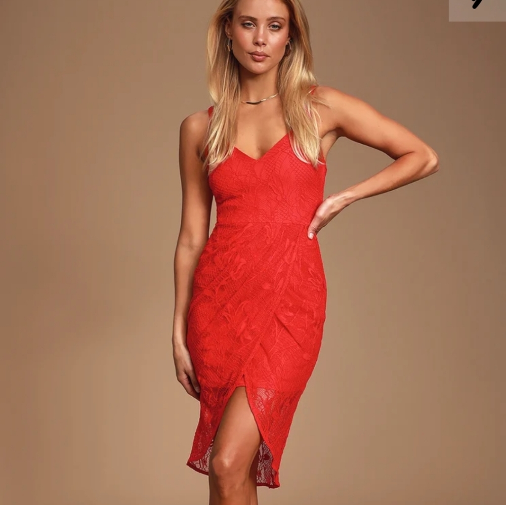 Red Lulu's Dress